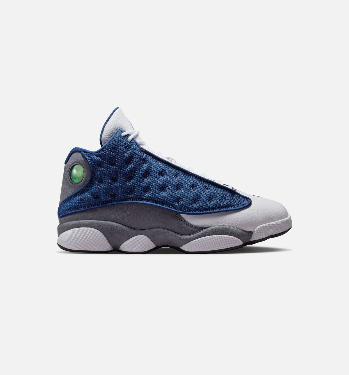 Air Jordan 13 Retro Navy and Flint Grey Men's Shoes - Navy/University Blue/Flint Grey/White