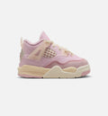 Air Jordan 4 Retro Pink Pearl and Iced Carmine Infant & Toddler Shoes - Iced Carmine/Iced Carmine/Coconut Milk/Anthracite/Muslin/Pinksicle