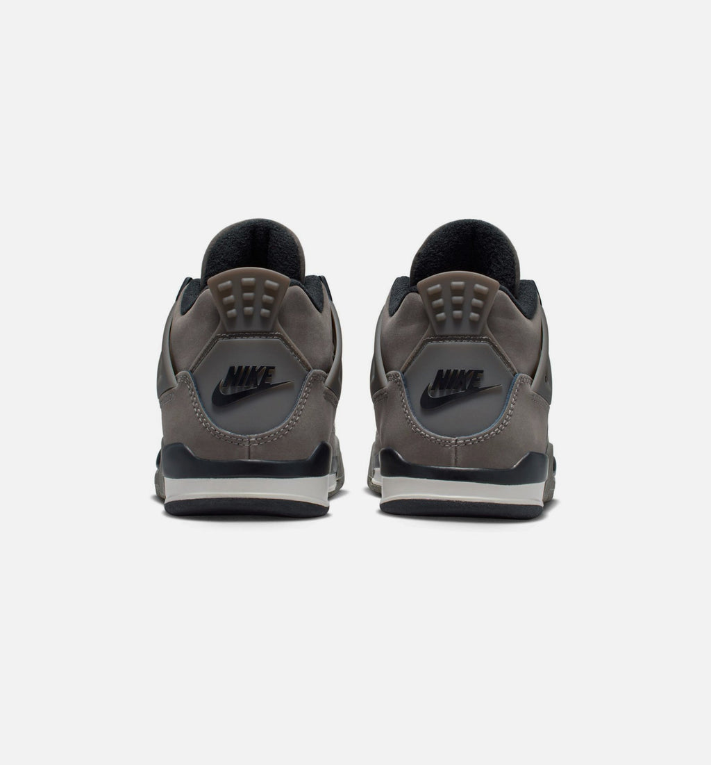 Air Jordan 4 Retro Cave Stone and Black Preschool Shoes - Cave Stone/Black/Moon Particle
