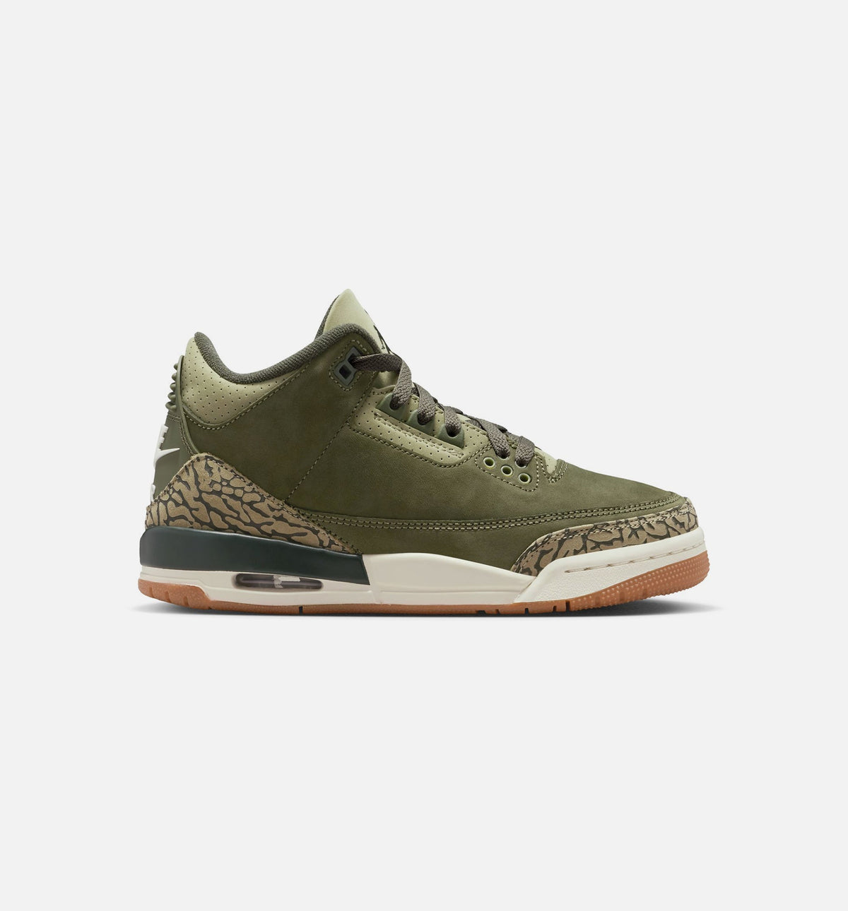 Air Jordan 3 Retro Medium Olive Grade School Shoes - Medium Olive/Sequoia/Neutral Olive/Sail