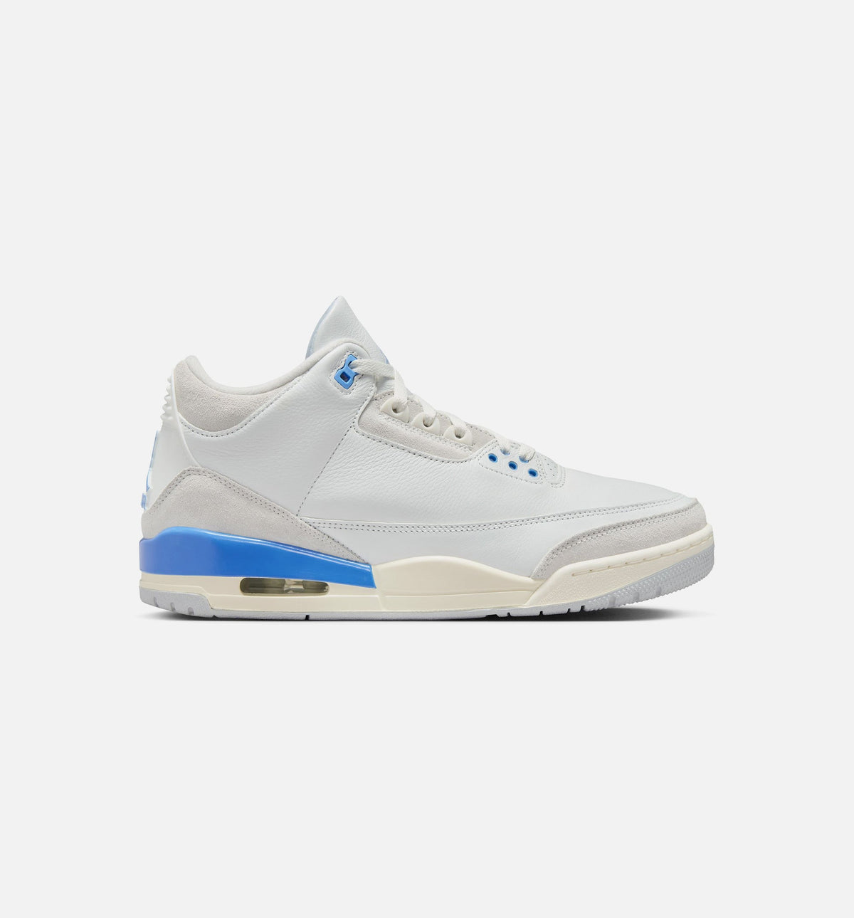 Air Jordan 3 Retro Lucky Shorts Men's Shoes - Summit White/Hydrogen Blue/Legend Blue