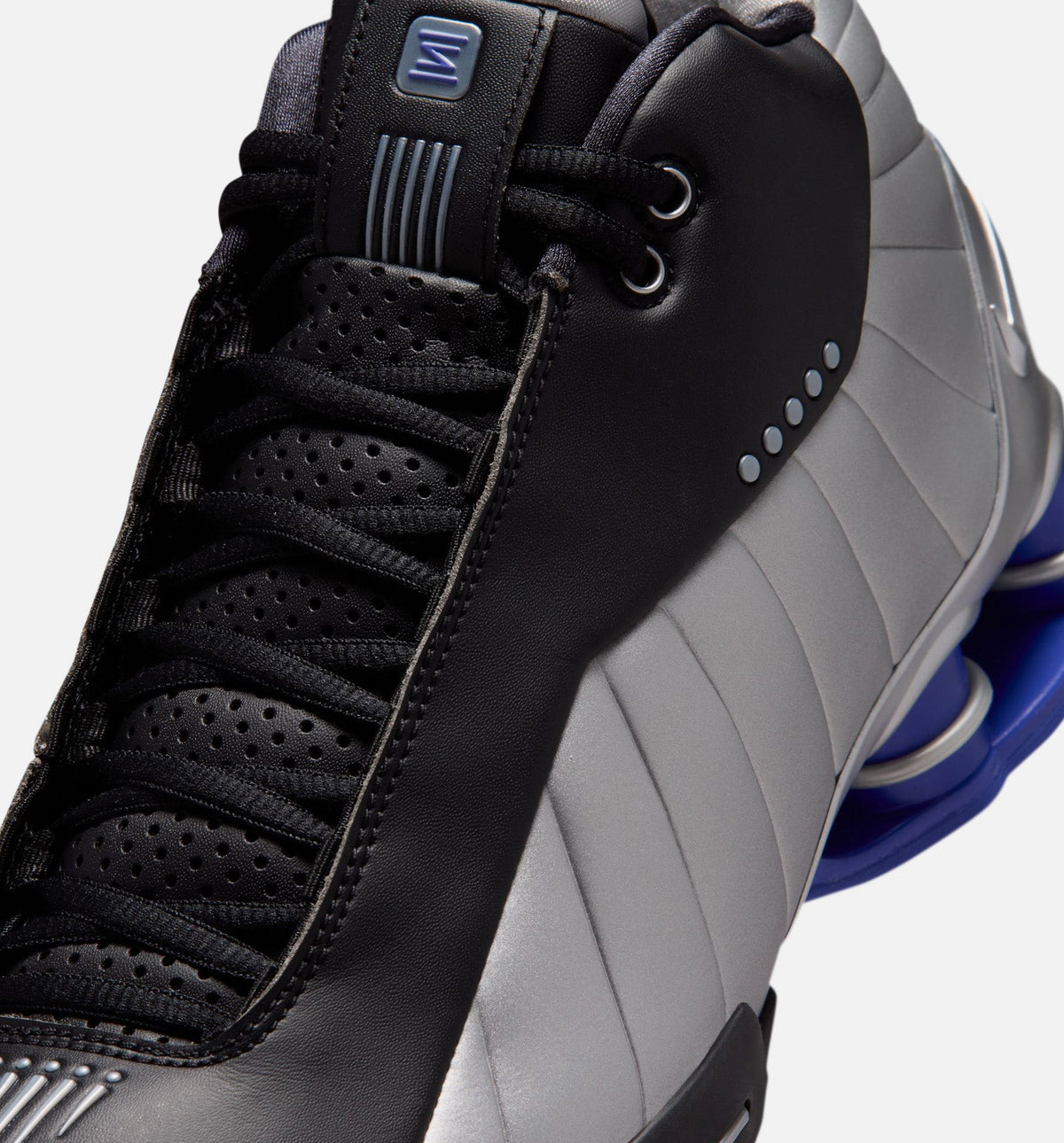 Nike Shox BB4 OG Men's Lifestyle Shoes - Black / Metallic Silver / Lapis