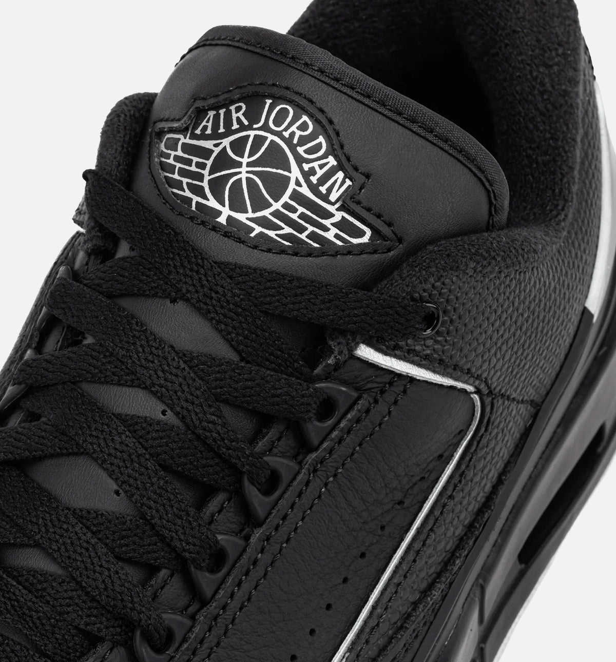 Air Jordan 23 Black and Metallic Silver Men's Shoes - Black/Metallic Silver