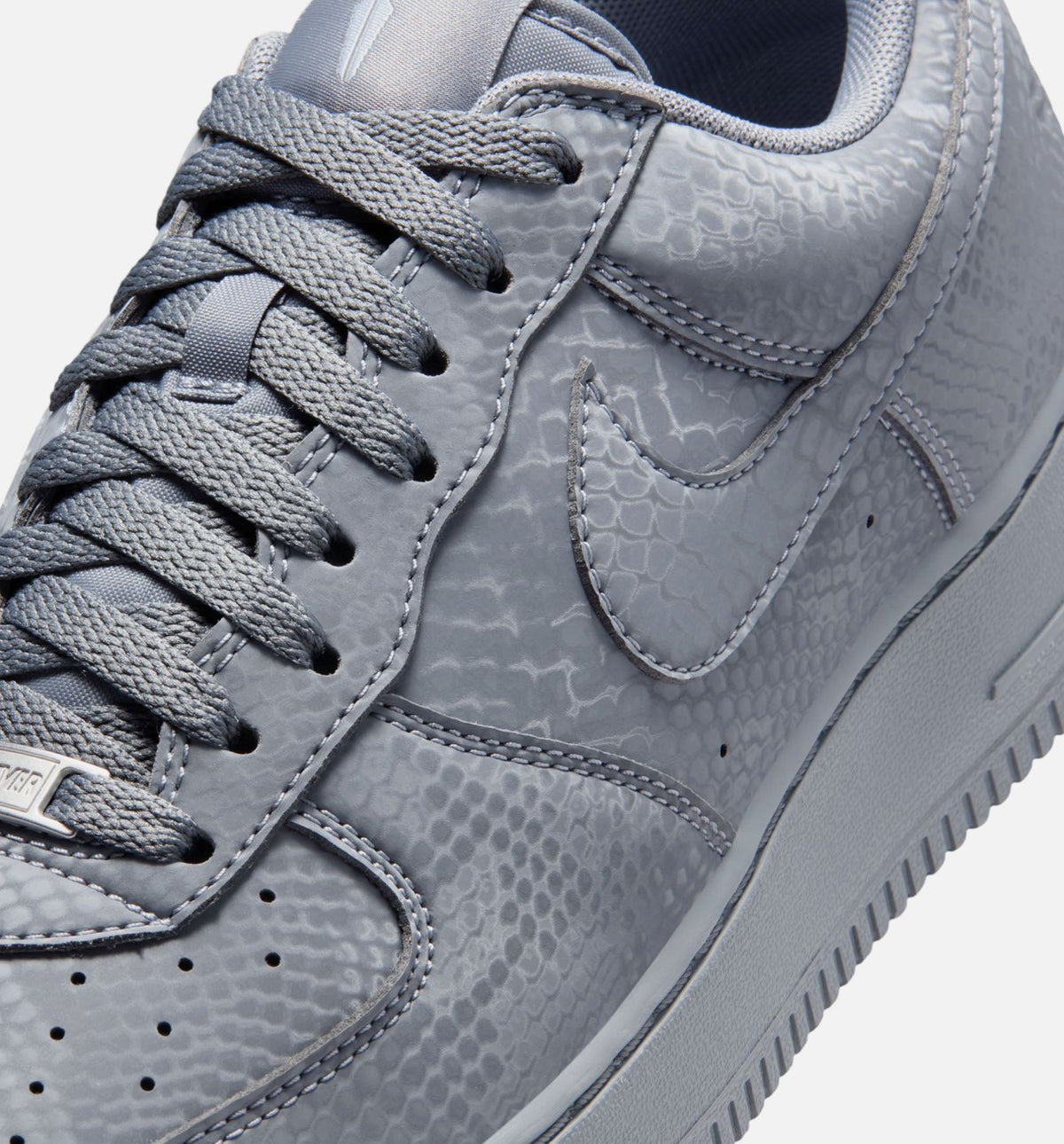 Kobe Air Force 1 Low Cool Grey Men's Shoes - Cool Grey/Wolf Grey