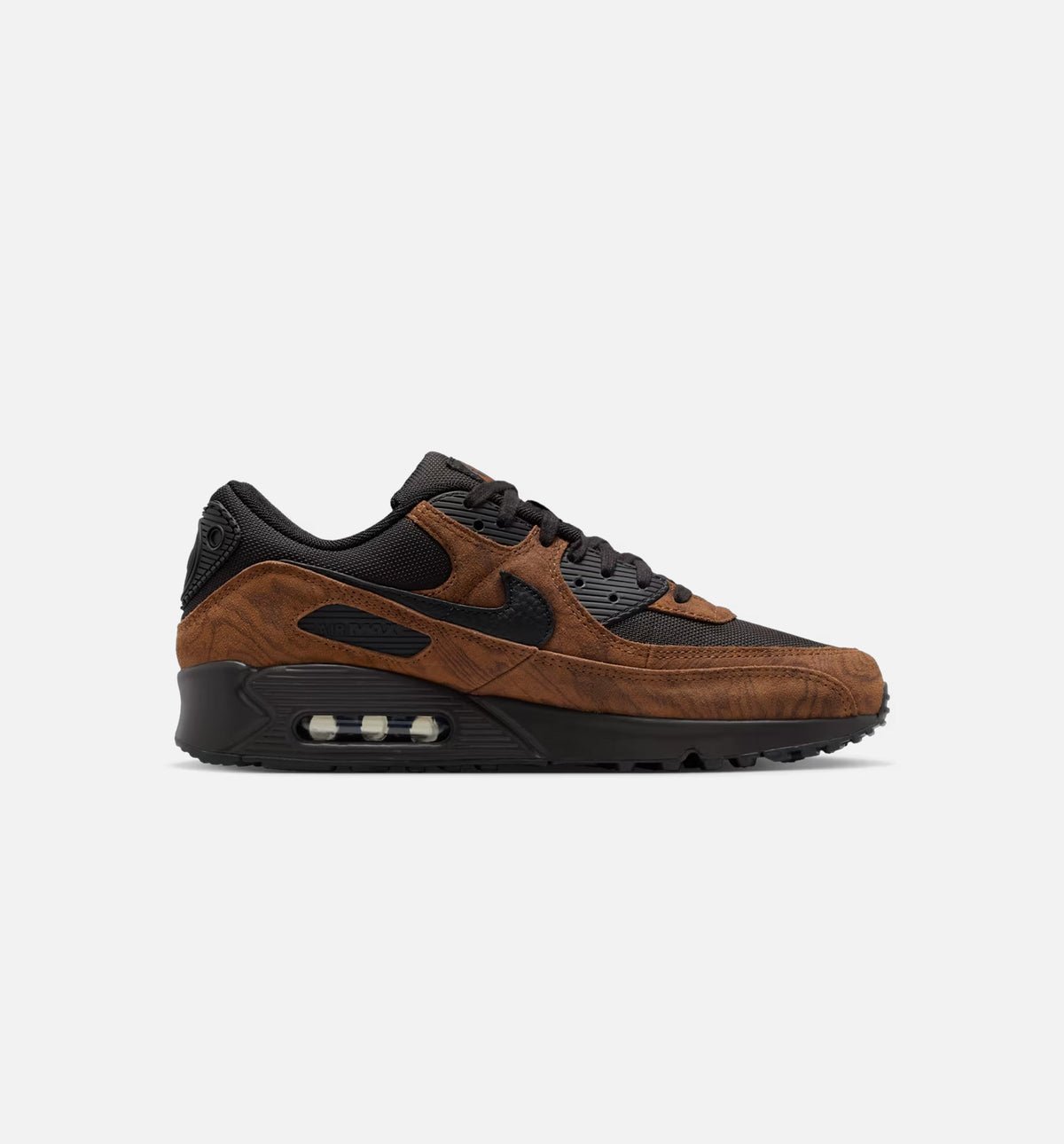 Air Max 90 Premium Men's Shoes - Light British Tan/Velvet Brown/Black