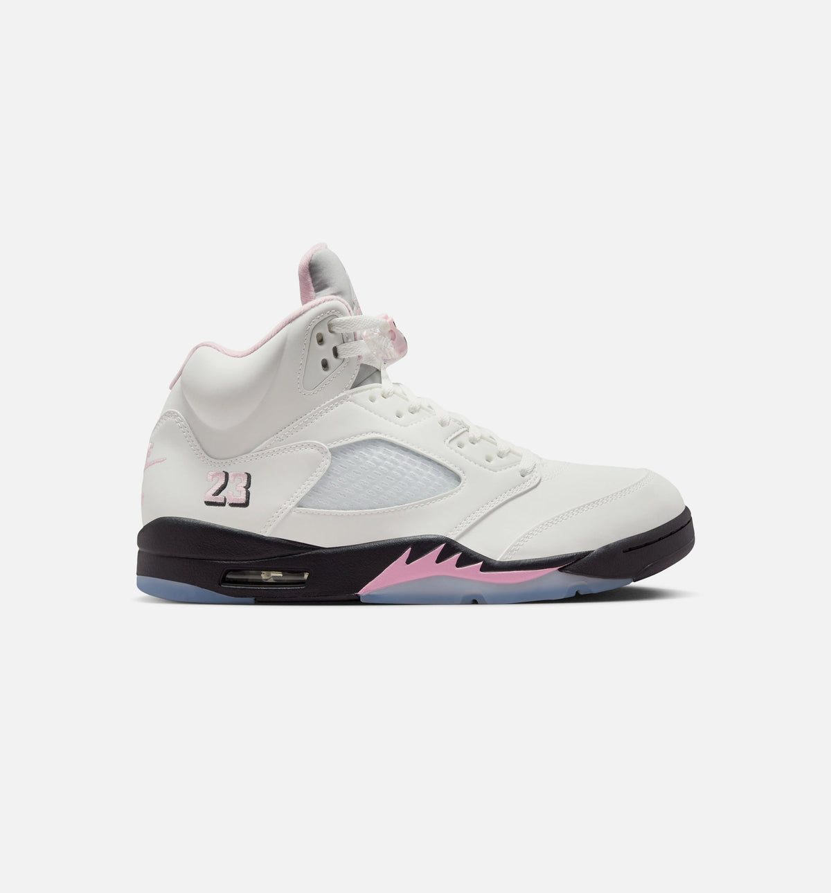 Air Jordan 5 Retro Medium Soft Pink Men's Shoes - White/Soft Pink/Black
