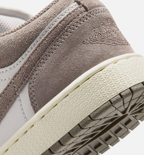 Air Jordan 1 Low Grade School Shoes - Olive Grey