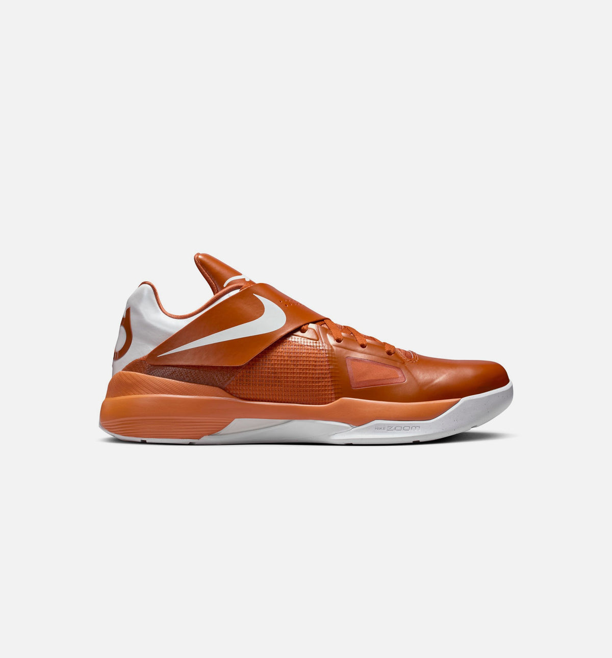 Zoom KD 4 Texas Longhorns Men's Basketball Shoes - Desert Orange/White