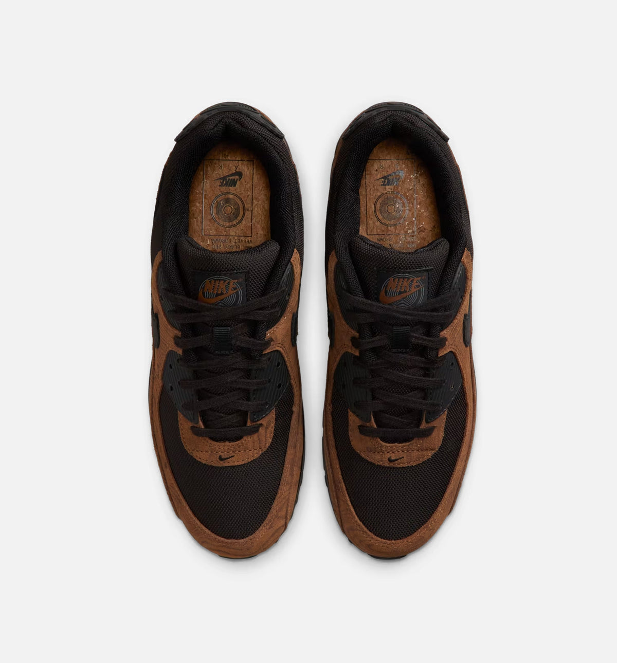 Air Max 90 Premium Men's Shoes - Light British Tan/Velvet Brown/Black