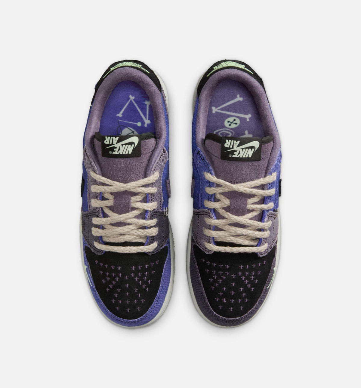 Air Jordan 1 Low OG Grade School Shoes - Regency Purple