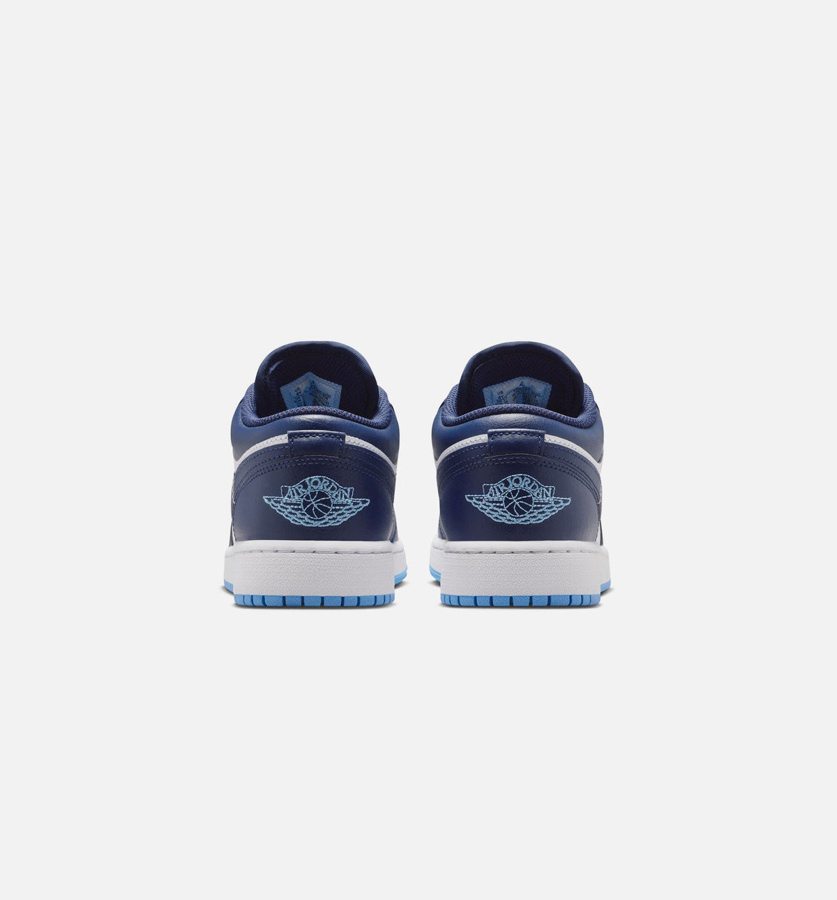 Air Jordan 1 Low Grade School Shoes - Midnight Navy