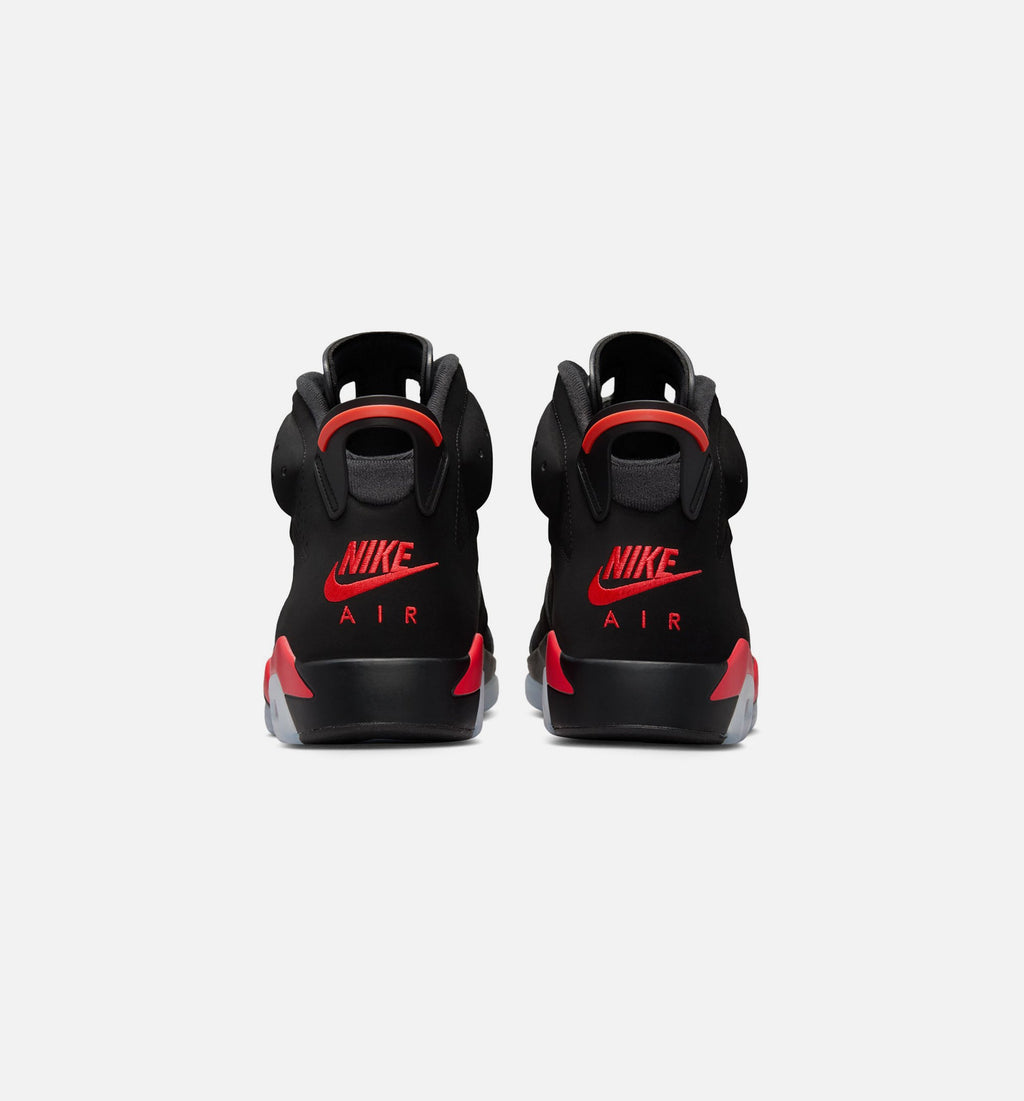 Air Jordan 6 Retro Infrared Salesman Men's Shoes - Black/Light Crimson