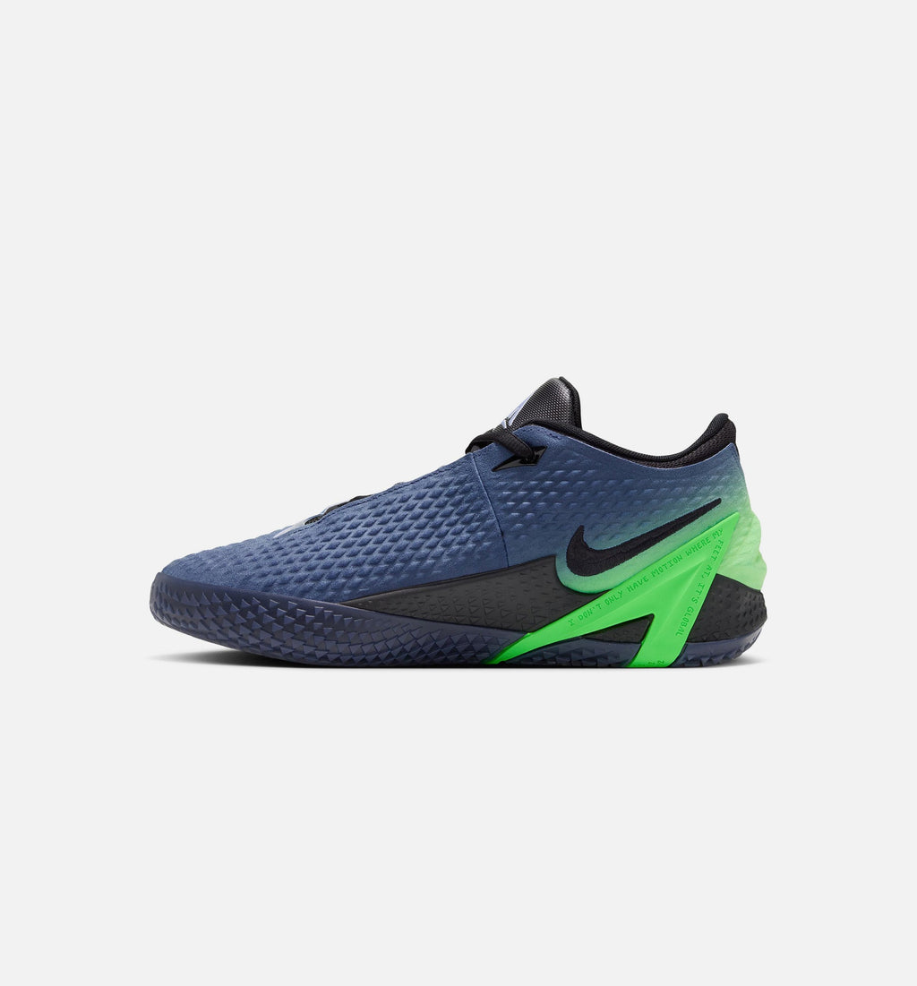 Ja 4 Nightmare Men's Shoes - Obsidian/Black/Voltage Green/Metallic Silver