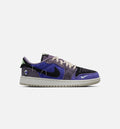 Air Jordan 1 Low OG Grade School Shoes - Regency Purple