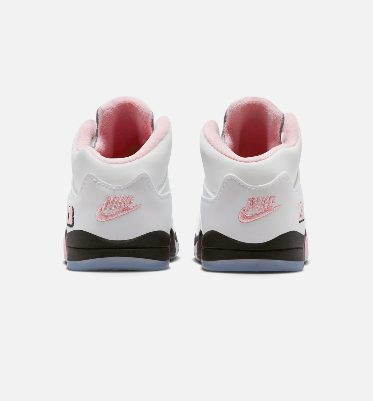Air Jordan 5 Retro Medium Soft Pink Infant & Toddler Shoes - White/Black/Medium Soft Pink