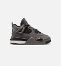 Air Jordan 4 Retro Cave Stone and Black Infant & Toddler Shoes - Cave Stone/Black/Moon Particle