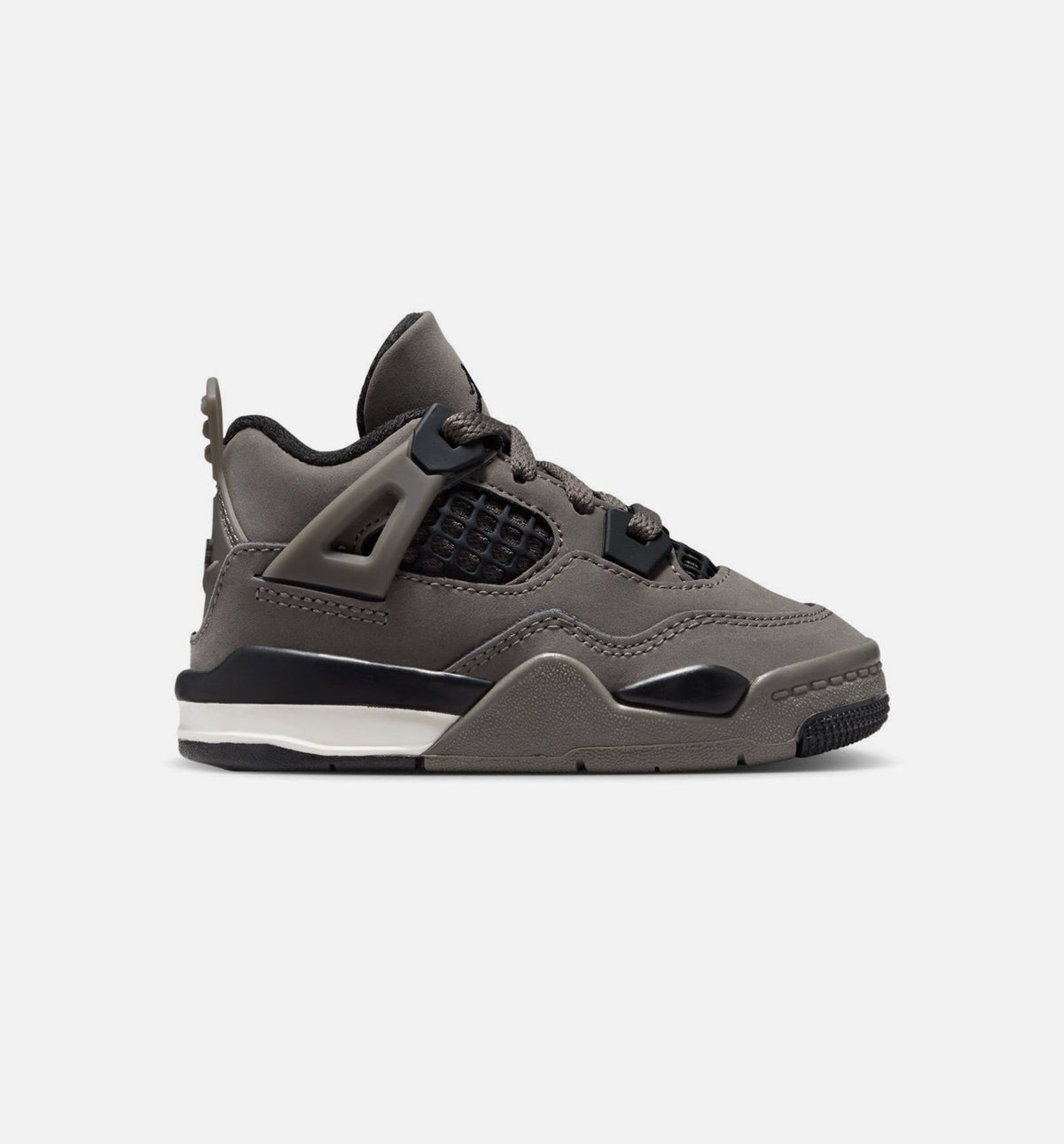 Air Jordan 4 Retro Cave Stone and Black Infant & Toddler Shoes - Cave Stone/Black/Moon Particle
