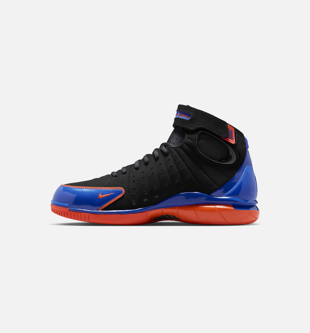 Air Zoom Huarache 2K4 Penny Hardaway Men's Basketball Shoes - Black / Varsity Royal / Safety Orange