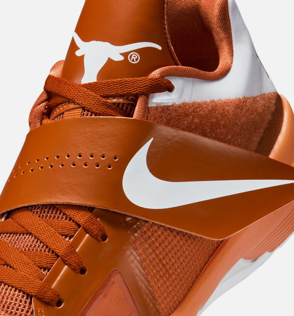 Zoom KD 4 Texas Longhorns Men's Basketball Shoes - Desert Orange/White
