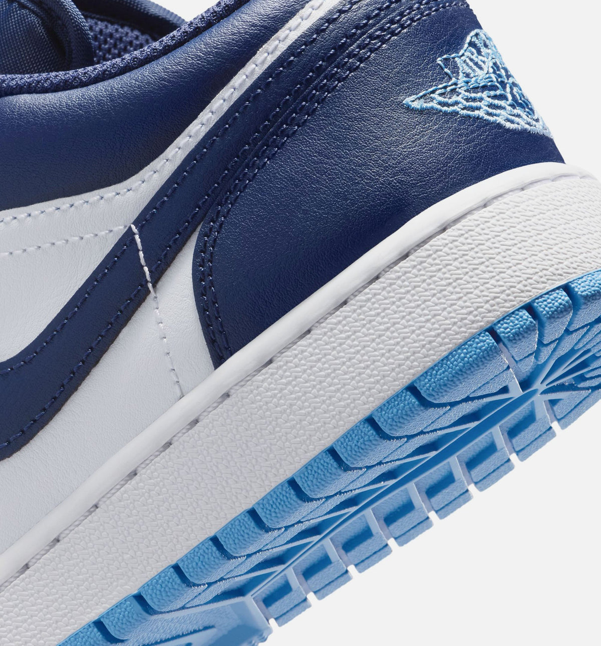 Air Jordan 1 Low Grade School Shoes - Midnight Navy