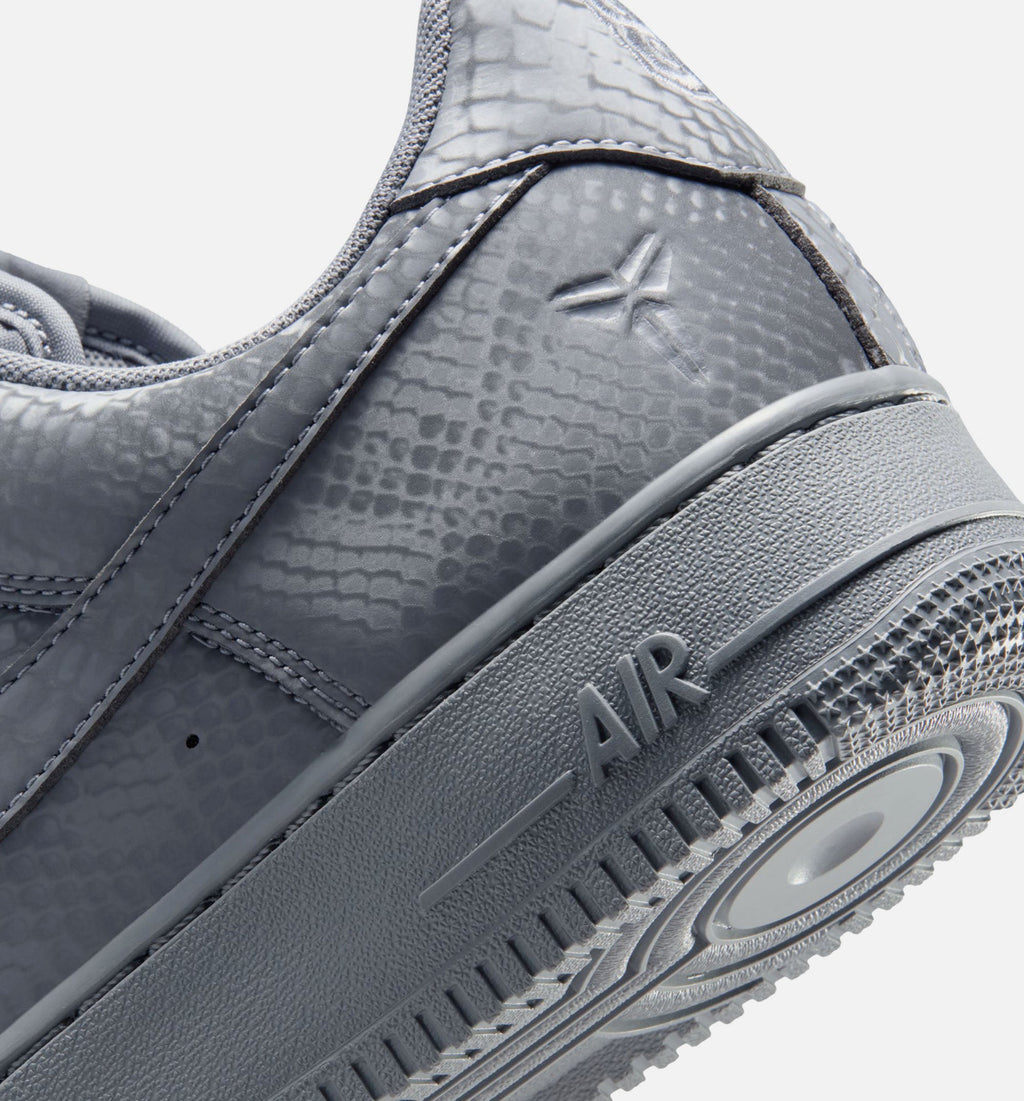 Kobe Air Force 1 Low Cool Grey Men's Shoes - Cool Grey/Wolf Grey
