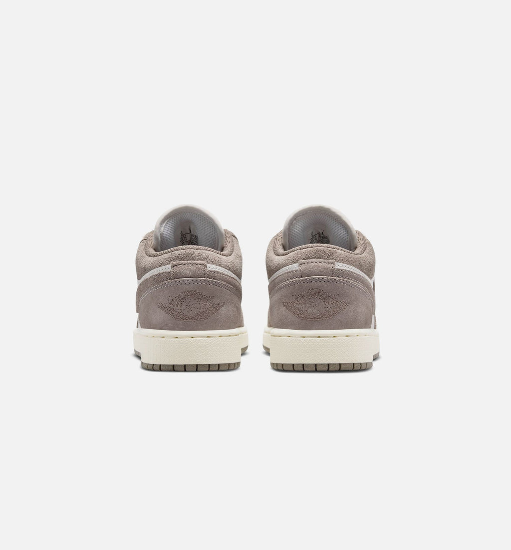 Air Jordan 1 Low Grade School Shoes - Olive Grey