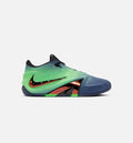 Ja 4 Nightmare Men's Shoes - Obsidian/Black/Voltage Green/Metallic Silver