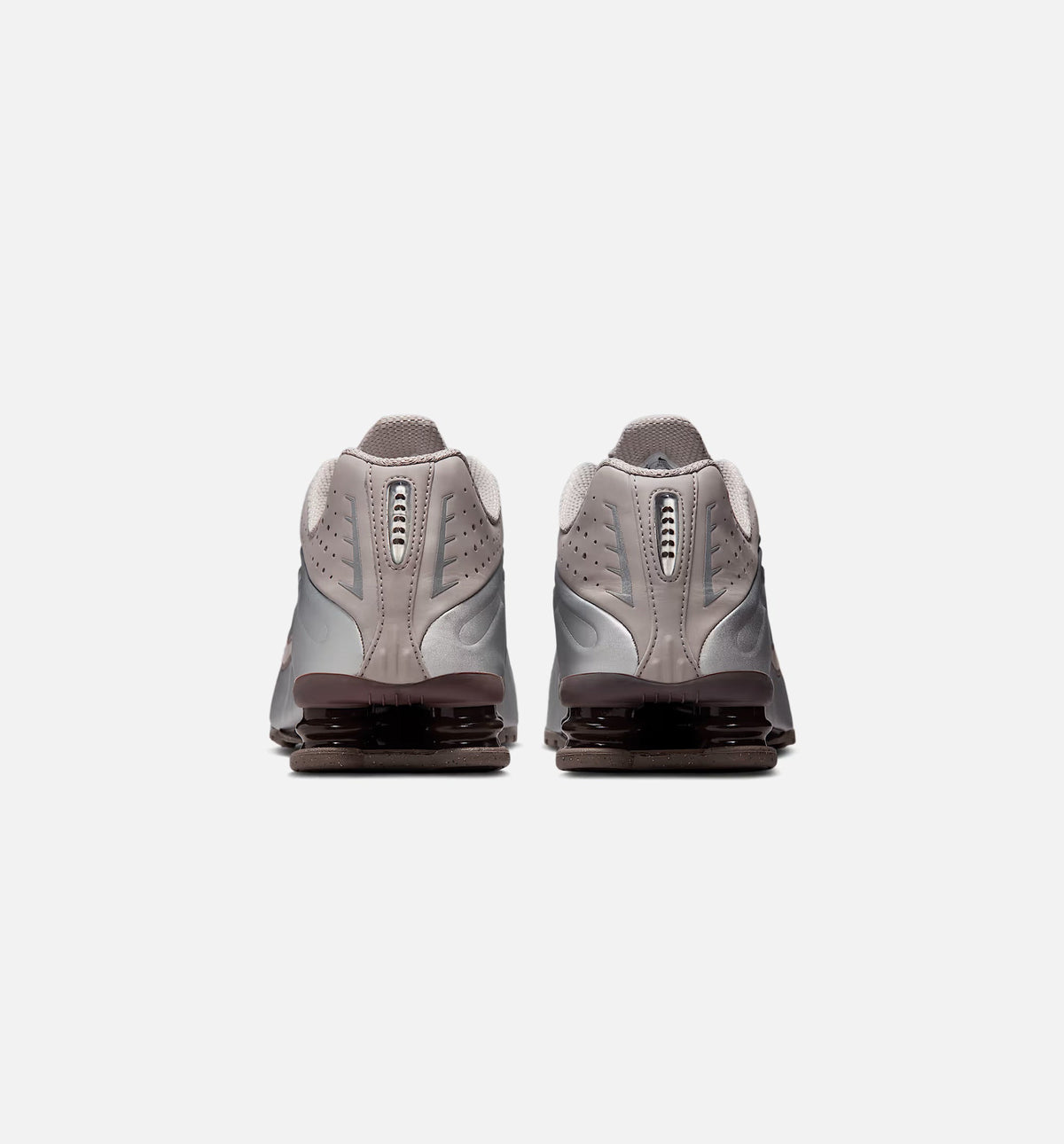 Shox R4 Men's Shoes - Cave Stone/College Grey/Baroque Brown