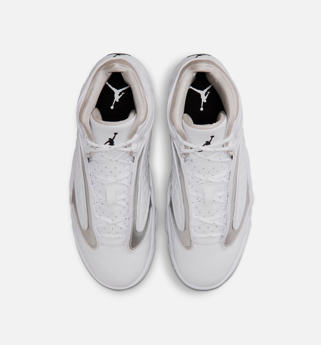 Air Jordan OG Women's Lifestyle Shoes - White / Black / Metallic Silver