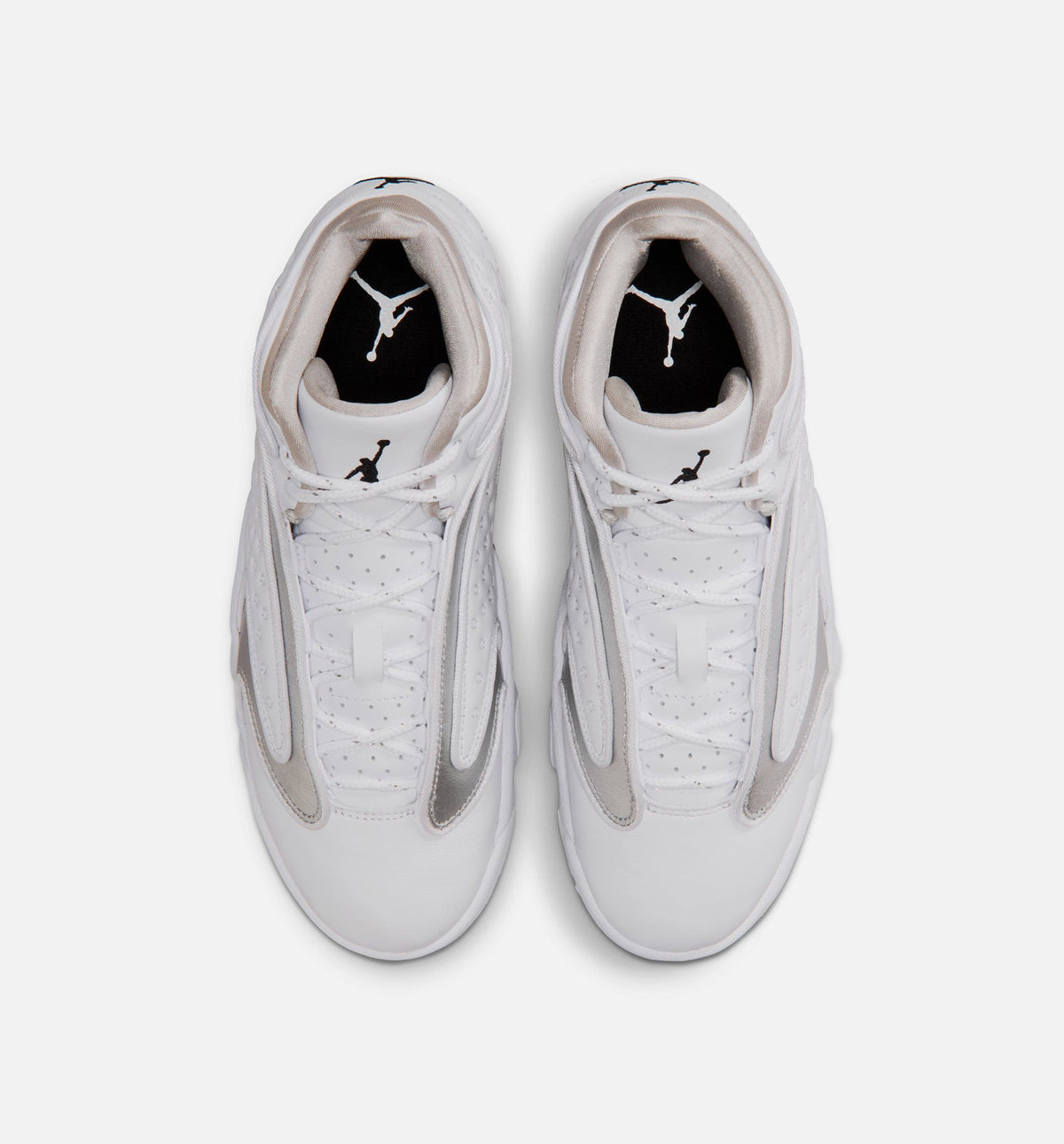 Air Jordan OG Women's Lifestyle Shoes - White / Black / Metallic Silver