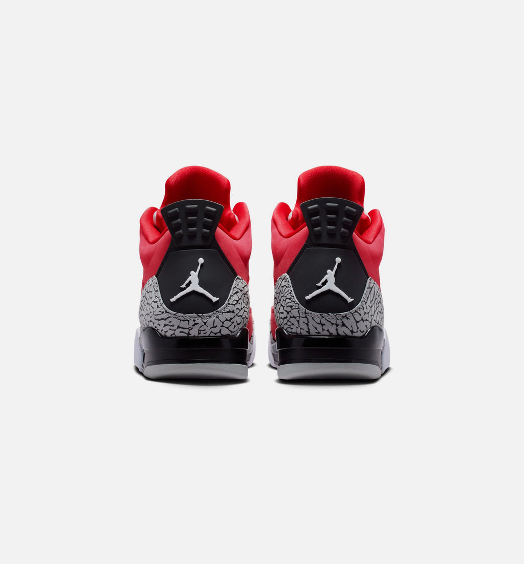 Son of Mars Low Fire Red Men's Shoes - Fire Red/Black/Grey Mist/White