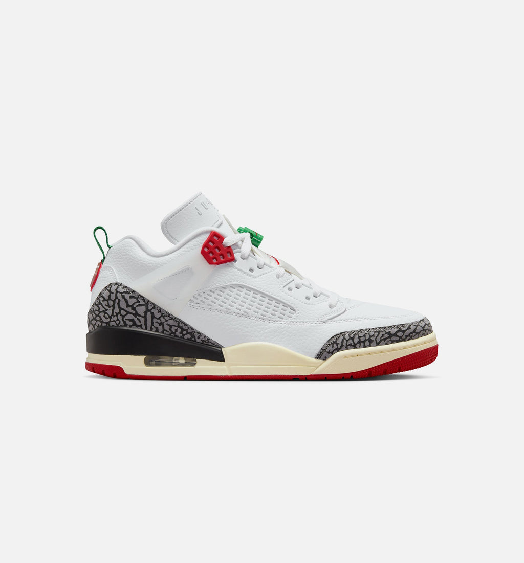 Spizike Low White and Varsity Red Men's Shoes - White/Black/Sail/Varsity Red