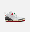 Spizike Low White and Varsity Red Men's Shoes - White/Black/Sail/Varsity Red
