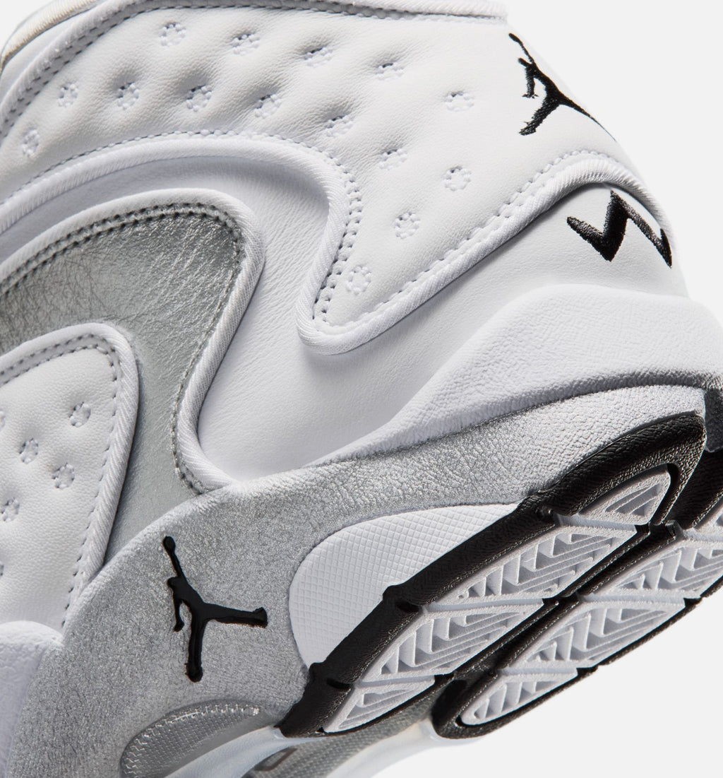 Air Jordan OG Women's Lifestyle Shoes - White / Black / Metallic Silver