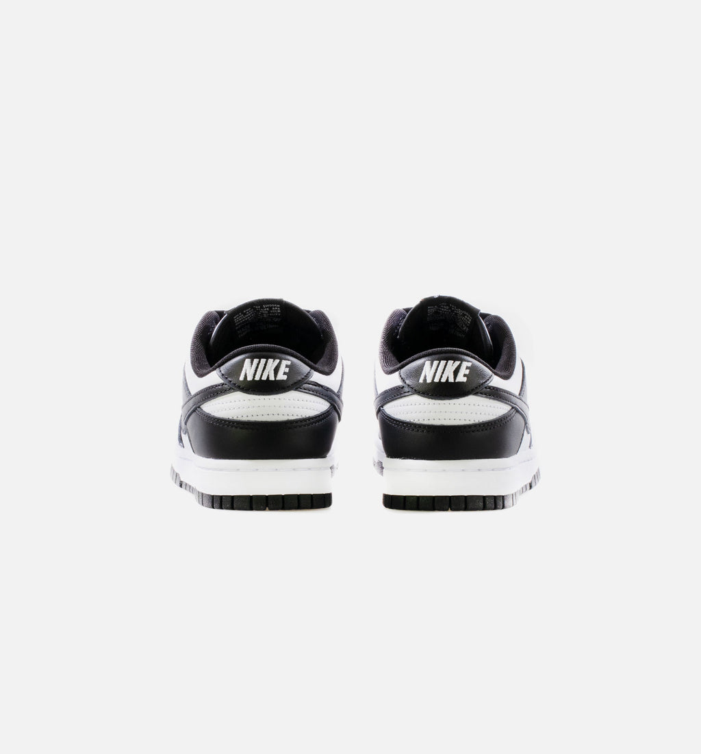 Dunk Low Black and White Men's Shoes - Black/White