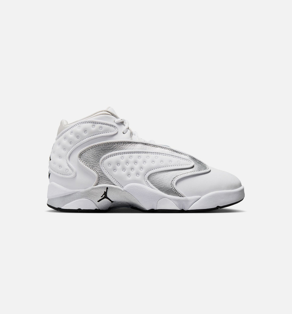 Air Jordan OG Women's Lifestyle Shoes - White / Black / Metallic Silver