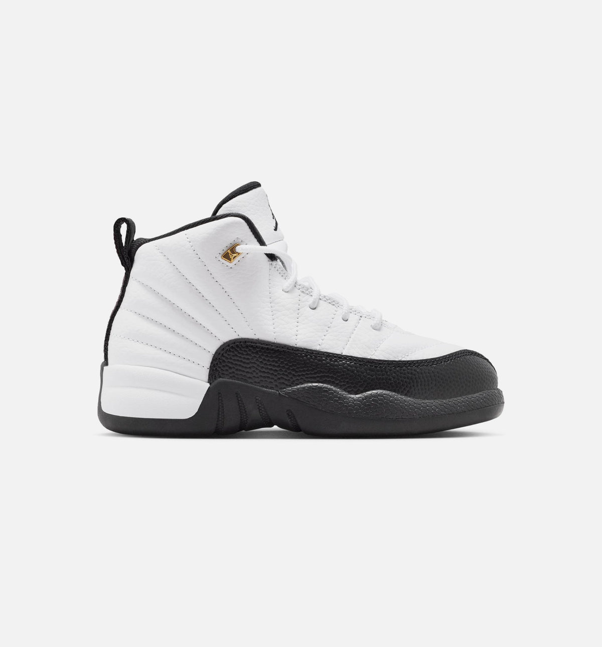 Air Jordan 12 Retro Taxi Preschool Shoes - White/Black/Taxi