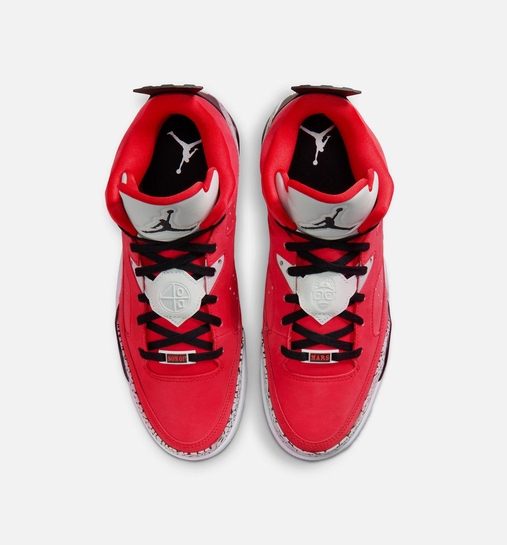 Son of Mars Low Fire Red Men's Shoes - Fire Red/Black/Grey Mist/White