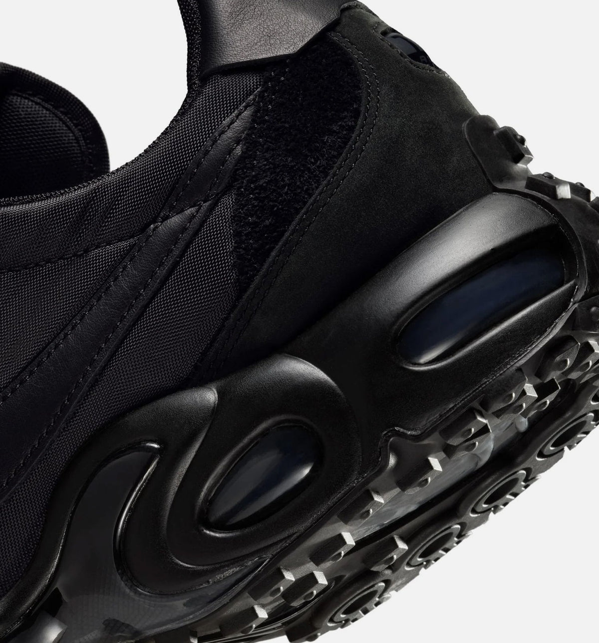 Air Max Waffle Black and Anthracite Men's Shoes - Black/Anthracite