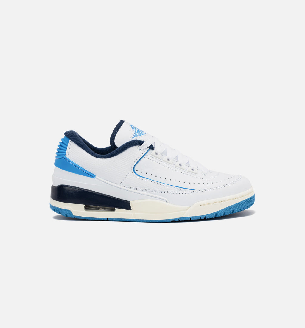 Air Jordan 23 White and University Blue Men's Shoes - White/University Blue/Midnight Navy