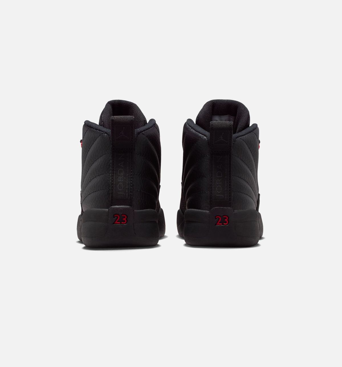 Air Jordan 12 Retro Bloodline Preschool Shoes - Black/Varsity Red
