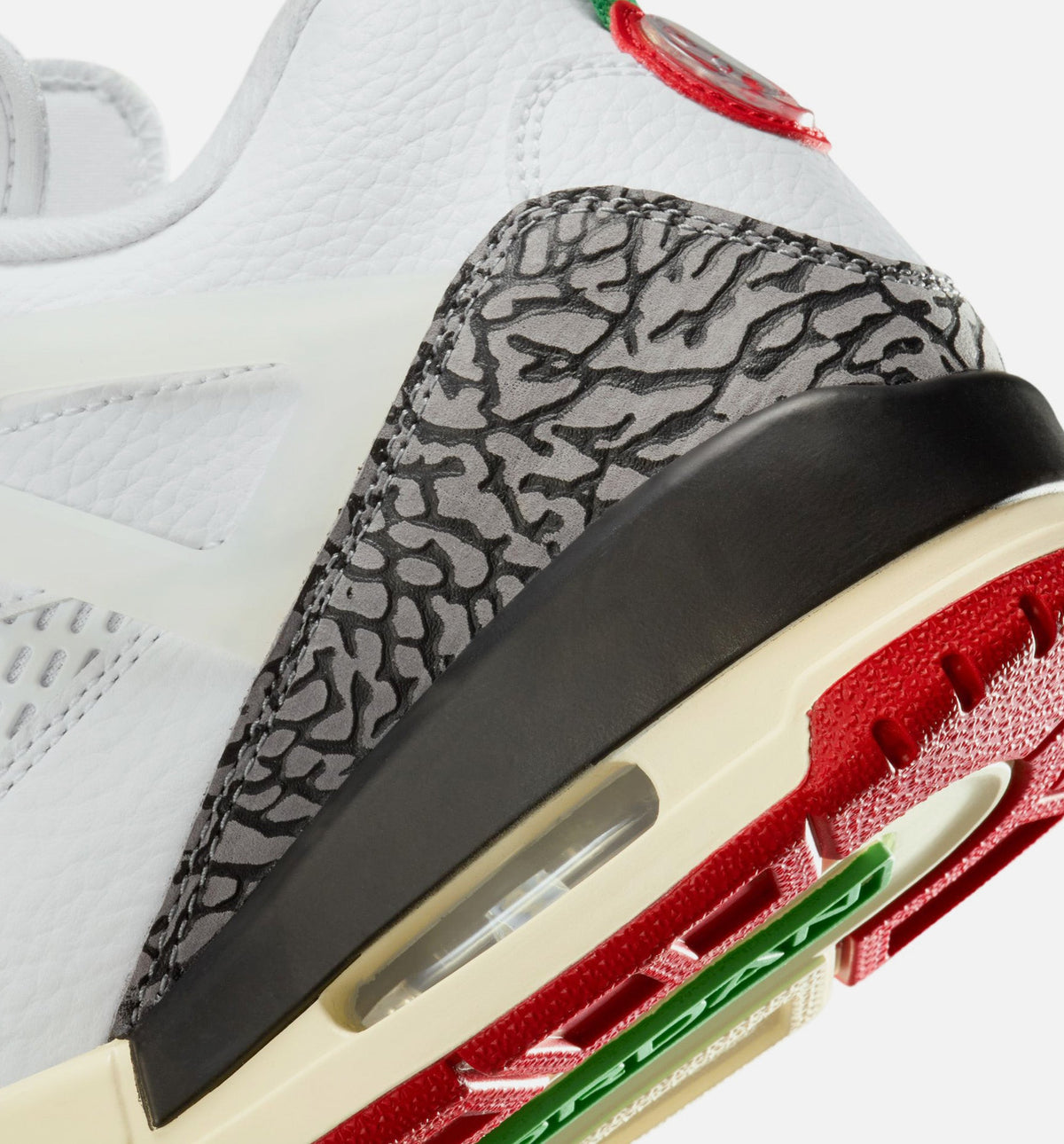 Spizike Low White and Varsity Red Men's Shoes - White/Black/Sail/Varsity Red