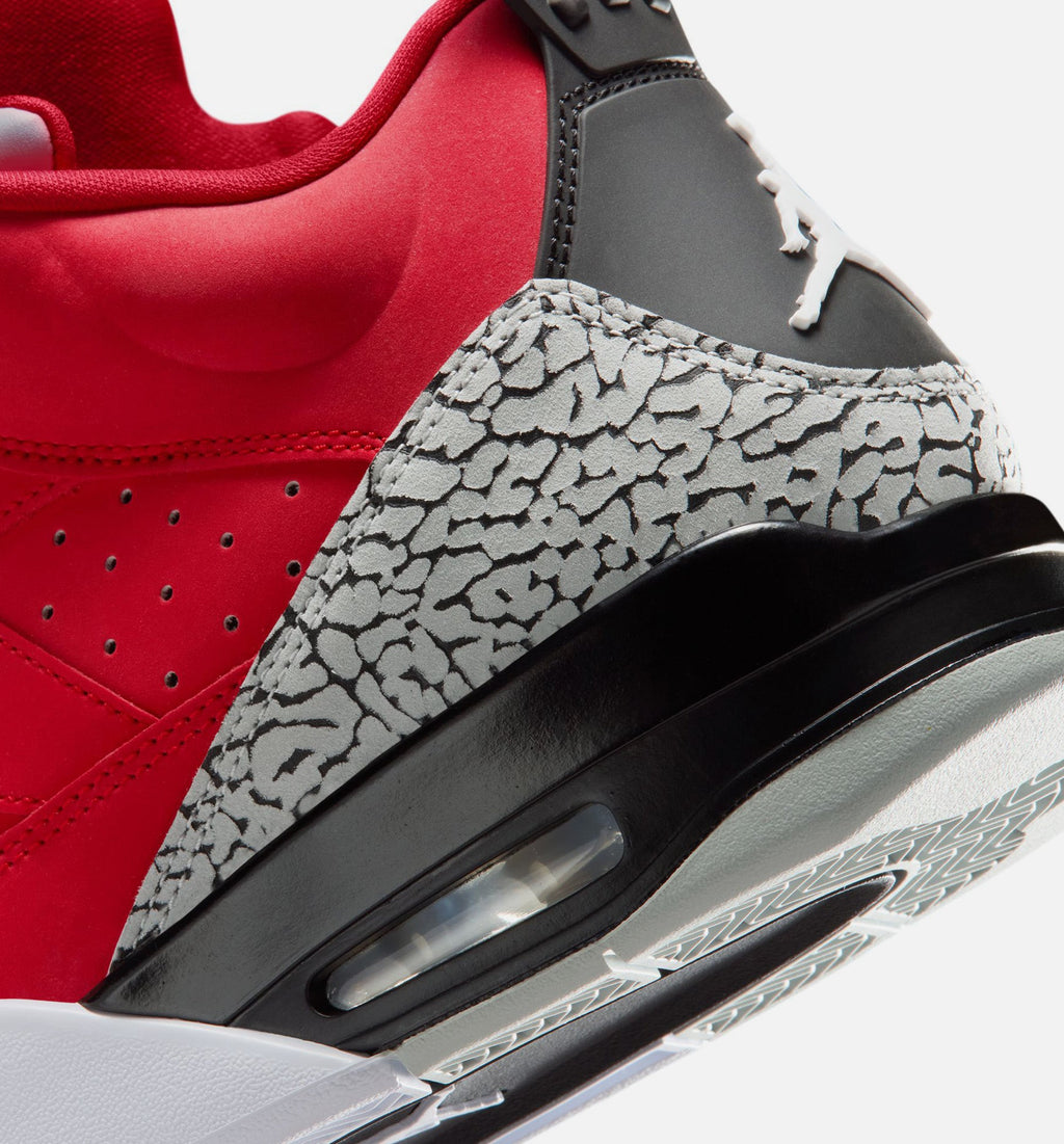 Son of Mars Low Fire Red Men's Shoes - Fire Red/Black/Grey Mist/White