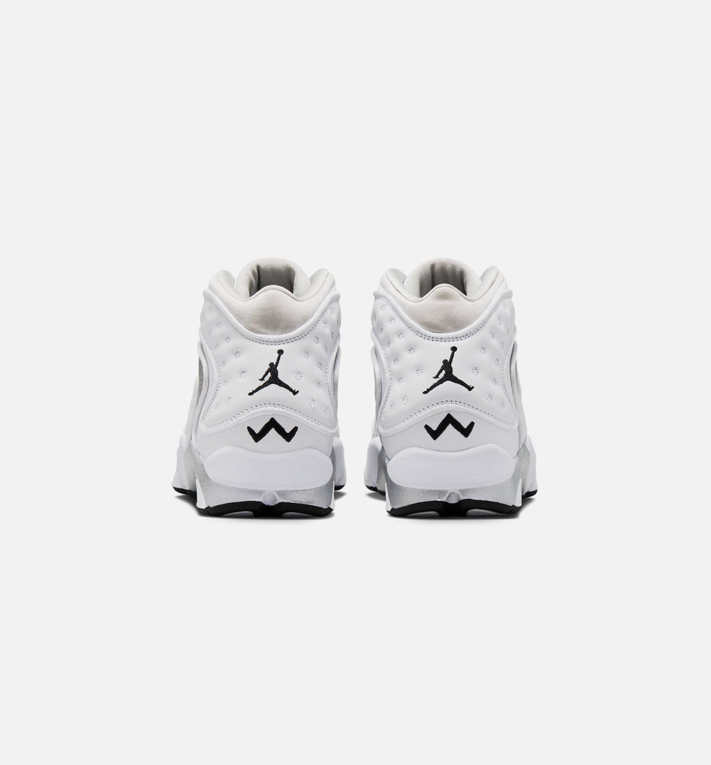 Air Jordan OG Women's Lifestyle Shoes - White / Black / Metallic Silver