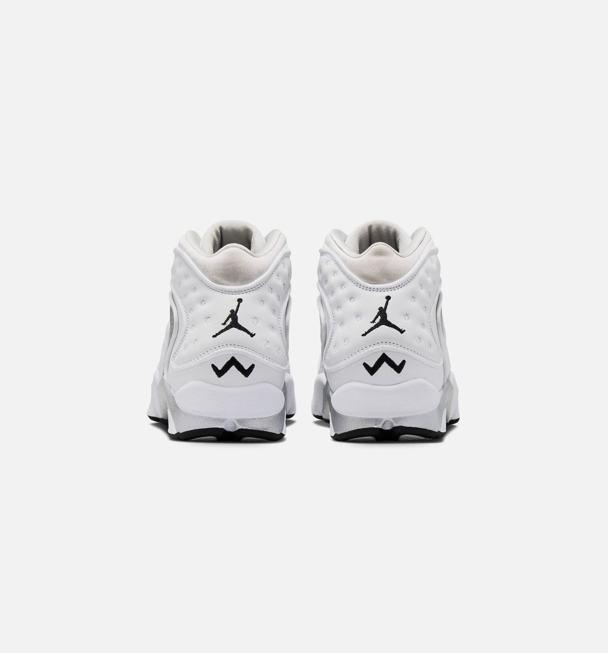 Air Jordan OG Women's Lifestyle Shoes - White / Black / Metallic Silver