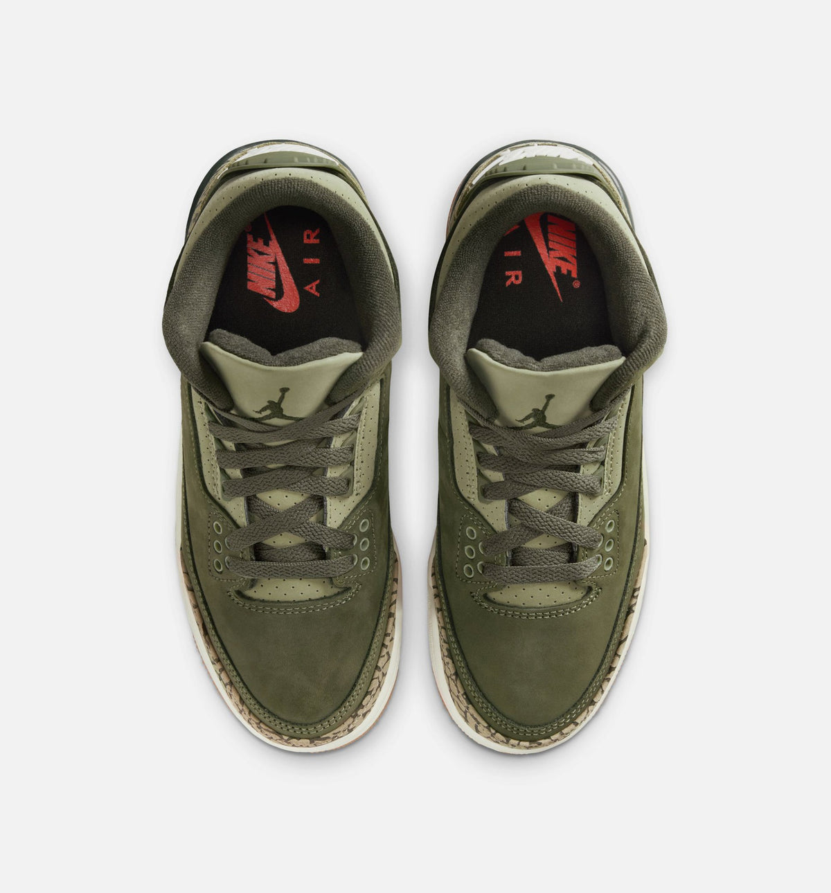 Air Jordan 3 Retro Medium Olive Grade School Shoes - Medium Olive/Sequoia/Neutral Olive/Sail