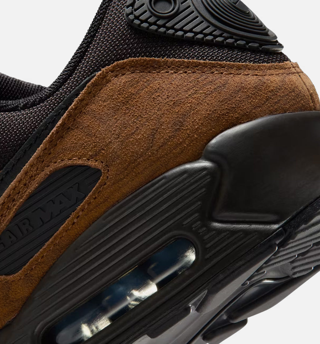 Air Max 90 Premium Men's Shoes - Light British Tan/Velvet Brown/Black