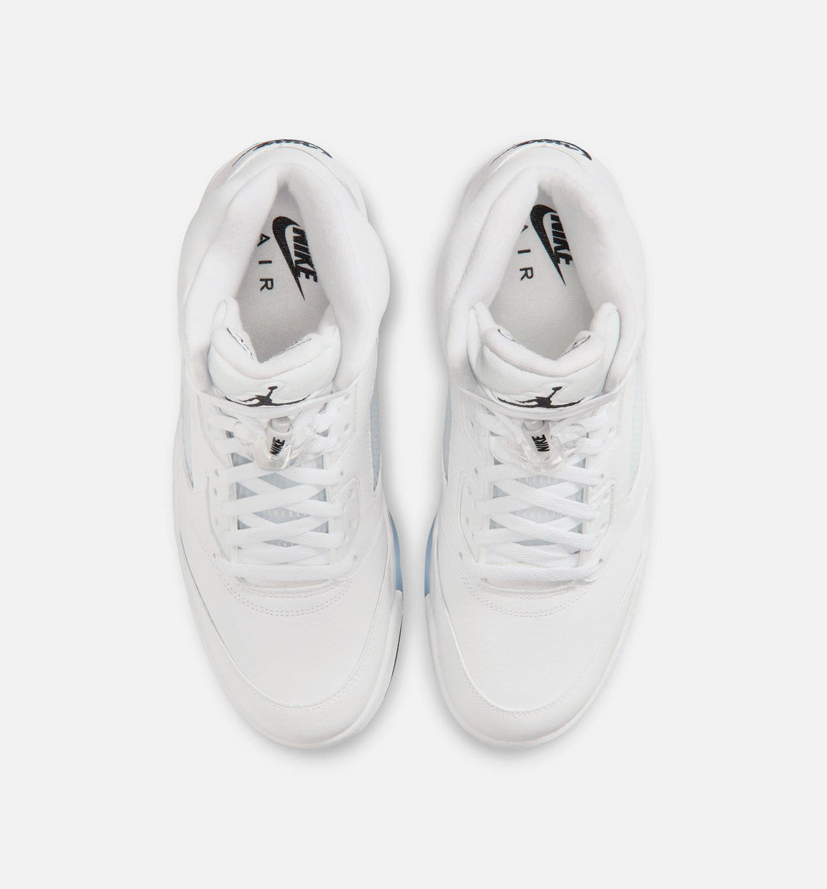Air Jordan 5 Retro OG White Metallic Men's Shoes - White/Metallic Silver/Black