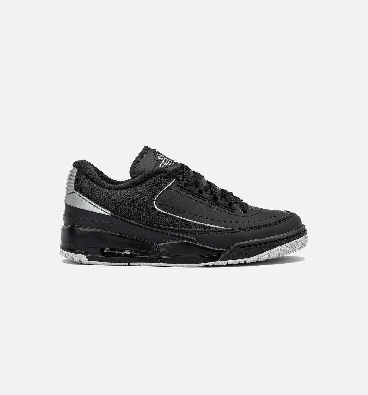 Air Jordan 23 Black and Metallic Silver Men's Shoes - Black/Metallic Silver
