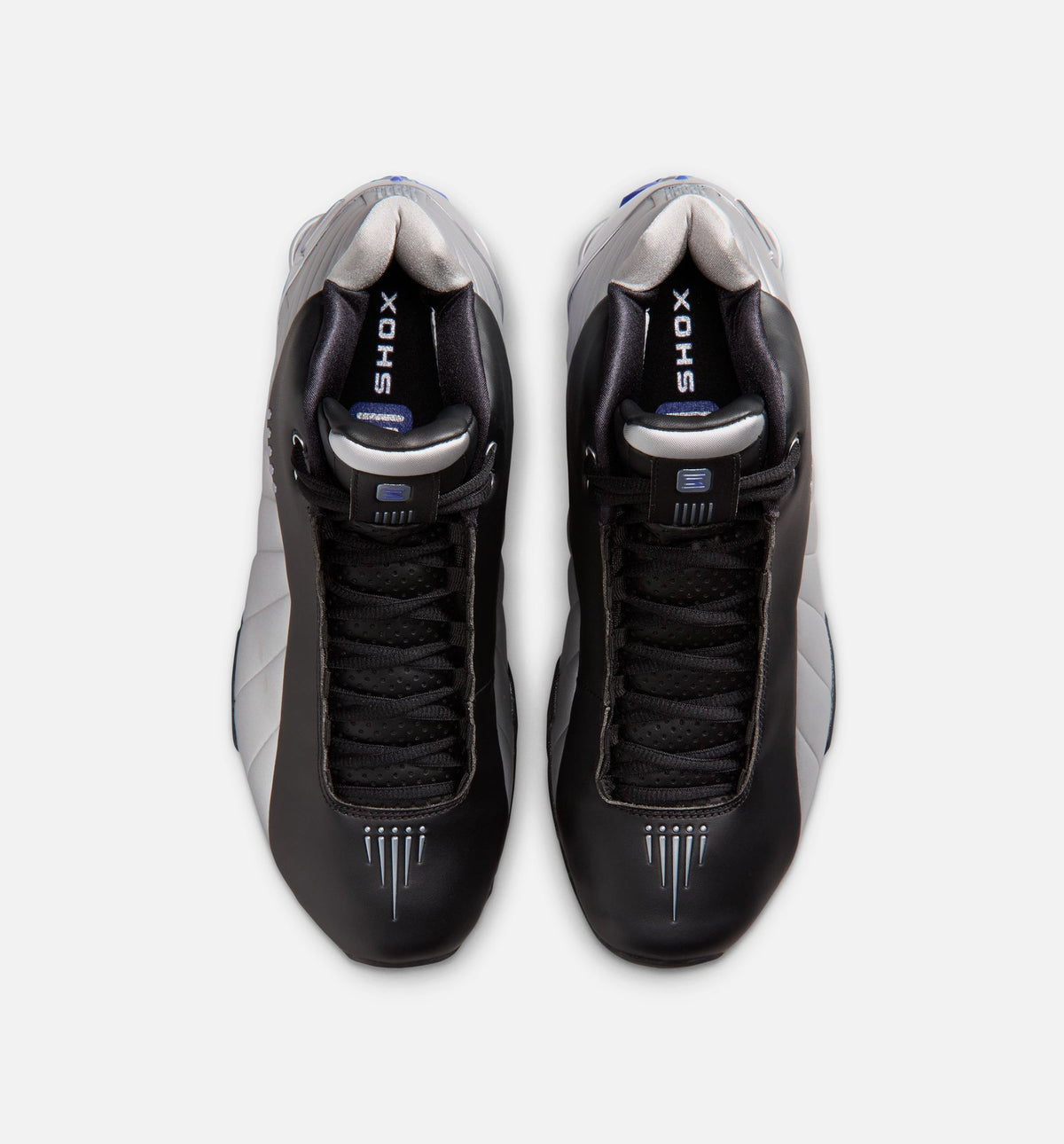 Nike Shox BB4 OG Men's Lifestyle Shoes - Black / Metallic Silver / Lapis